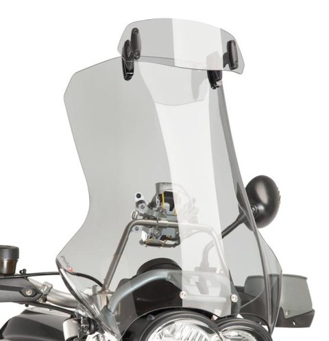 Regulowany deflektor PUIG do szyb i owiewek 22x9 cm (clip-on)