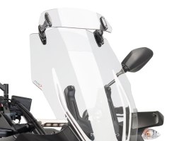 Regulowany deflektor PUIG do szyb i owiewek 26,3 x 9,5 cm (clip-on)