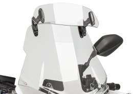 Regulowany deflektor PUIG do szyb i owiewek 26,3 x 9,5 cm (clip-on)