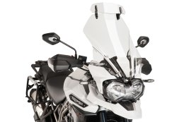 Regulowany deflektor PUIG do szyb i owiewek 31,3 x 10 cm (clip-on)