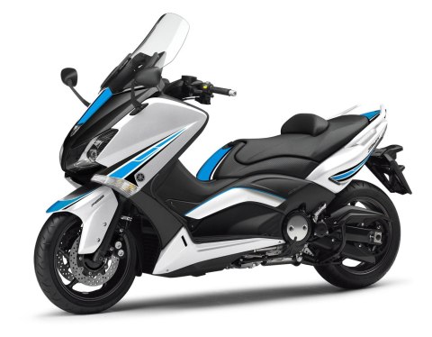 Zestaw naklejek PUIG do Yamaha T-Max 530 12-14 (niebieskie 6337)