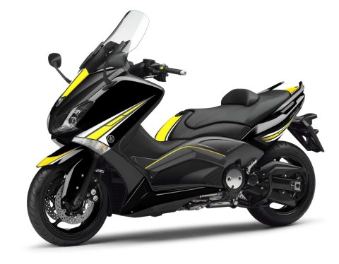 Zestaw naklejek PUIG do Yamaha T-Max 530 12-14 (żółte 8421)