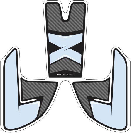 Tankpad PUIG Extreme do Yamaha XSR900 16-21 (trzyczęściowy)