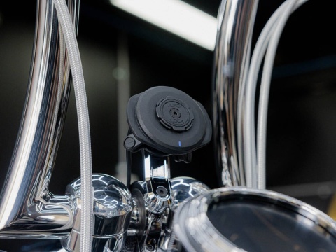 Chromowana podstawa montowana na kierownicy Quad Lock PRO Duża