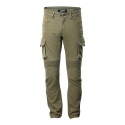 Jeansy motocyklowe oliwkowozielone Tourismo Men 4SR