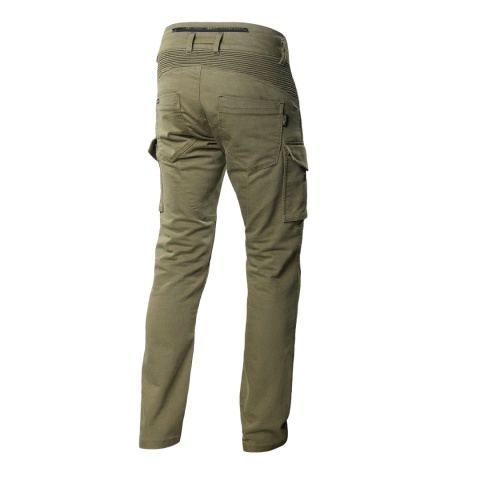 Jeansy motocyklowe oliwkowozielone Tourismo Men 4SR