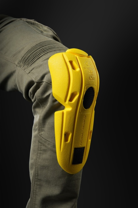 Jeansy motocyklowe oliwkowozielone Tourismo Men 4SR