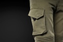 Jeansy motocyklowe oliwkowozielone Tourismo Men 4SR