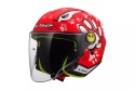 LS2 KASK OF622 FUNNY II PAWS MATT RED M