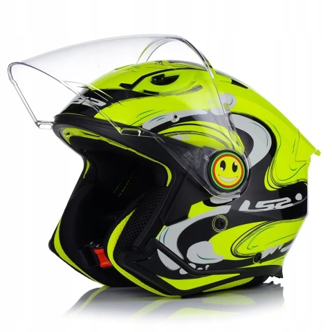 KASK LS2 OF622 FUNNY II GLUP H-VIS YELLOW M