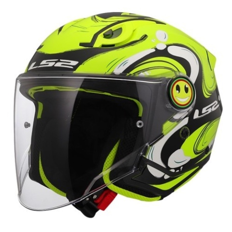 KASK LS2 OF622 FUNNY II GLUP H-VIS YELLOW L