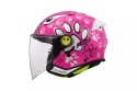LS2 KASK OF622 FUNNY II PAWS PINK S
