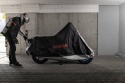 Pokrowiec zewnętrzny na motocykl z kufrem rozm. M 229x99x125cm