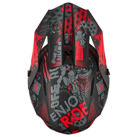 O'Neal 1SRS Kask VIBRANT black/red XL (61cm/62cm)