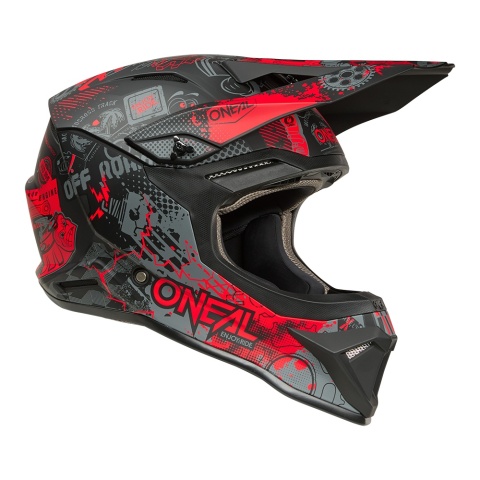 O'Neal 1SRS Kask VIBRANT black/red XL (61cm/62cm)