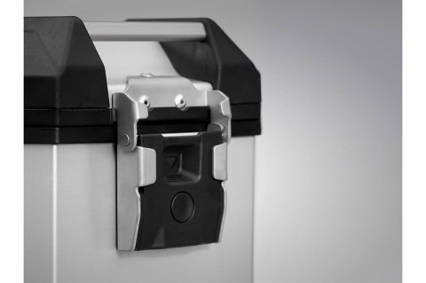 KUFER BOCZNY NA PRAWĄ STRONĘ SW-MOTECH TRAX ADV SILVER 37L (M)