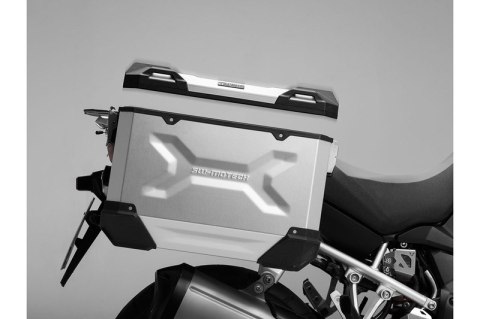KUFER BOCZNY NA PRAWĄ STRONĘ SW-MOTECH TRAX ADV SILVER 37L (M)