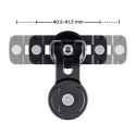 UCHWYT MOTOCYKLOWY NA TELEFON NA ZBIORNIK PŁYNU HAMULCOWEGO SP CONNECT SPC+ L BLACK