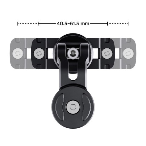 UCHWYT MOTOCYKLOWY NA TELEFON NA ZBIORNIK PŁYNU HAMULCOWEGO SP CONNECT SPC+ L BLACK