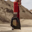 GOGLE IMX ENDURANCE RUST MATT BLACK /RED - SZYBA DARK SMOKE + CLEAR (2 SZYBY W ZESTAWIE)