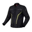 KURTKA MOTOCYKLOWA TEKSTYLNA OZONE DELTA 4 BLACK FLUO YELLOW M
