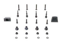 ZESTAW ADAPTERÓW NA STELAŻ EVO NA KUFRY BOCZNE SW-MOTECH GIVI MONOKEY BLACK