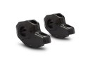 ZESTAW PODWYŻSZAJĄCY KIEROWNICĘ SW-MOTECH 22MM PODWYŻSZENIE 30MM PRZESUNIĘCIE 21MM BLACK