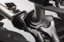 ZESTAW PODWYŻSZAJĄCY KIEROWNICĘ SW-MOTECH 28MM PODWYŻSZENIE 30MM PRZESUNIĘCIE 22MM BLACK