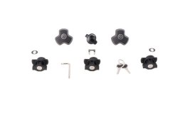 ZESTAW ZAMKÓW Z JEDNAKOWYM KLUCZEM SW-MOTECH DO KUFRÓW DUSC 3 LOCKS + 1 TRAX LOCK SET + 2 ANTI-THEFT