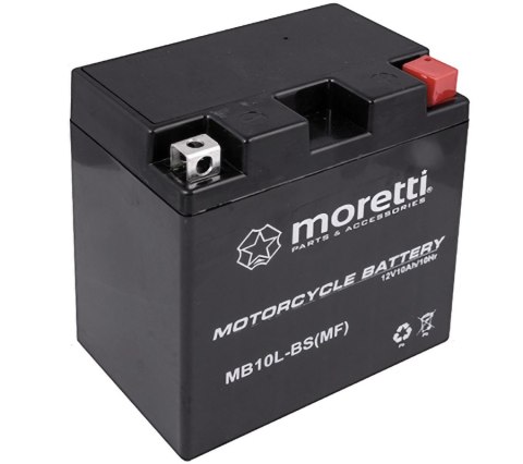 Akumulator Moretti AGM (Gel) MB10L-BS