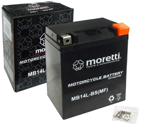 Akumulator Moretti AGM (Gel) MB14L-BS MF /12N14-3A