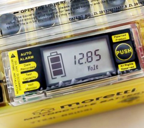 Akumulator Moretti AGM (I-Gel) MTX9-BS ze wskaźnikiem