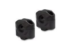 ZESTAW PODWYŻSZAJĄCY KIEROWNICĘ SW-MOTECH 22MM PODWYŻSZENIE 25MM BLACK