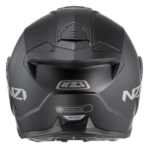 KASK MOTOCYKLOWY NZI COMBI 3 DUO MATT BLACK