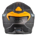 KASK MOTOCYKLOWY NZI COMBI 3 DUO METRIC ANTRACITE BLUE MATT