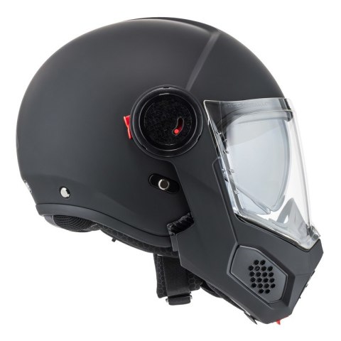 KASK MOTOCYKLOWY NZI MINIMOD DUO MATT BLACK
