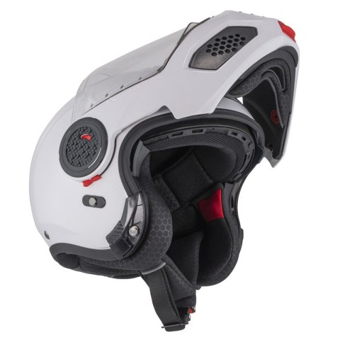 KASK MOTOCYKLOWY NZI MINIMOD DUO PEARL WHITE