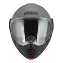 KASK MOTOCYKLOWY NZI MINIMOD DUO SMART BLACK ANTRACITE MATT