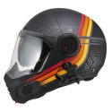 KASK MOTOCYKLOWY NZI MINIMOD DUO WATSON ANTRACITE BLACK ANTRACITE MATT