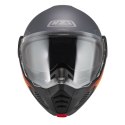 KASK MOTOCYKLOWY NZI MINIMOD DUO WATSON ANTRACITE BLACK ANTRACITE MATT