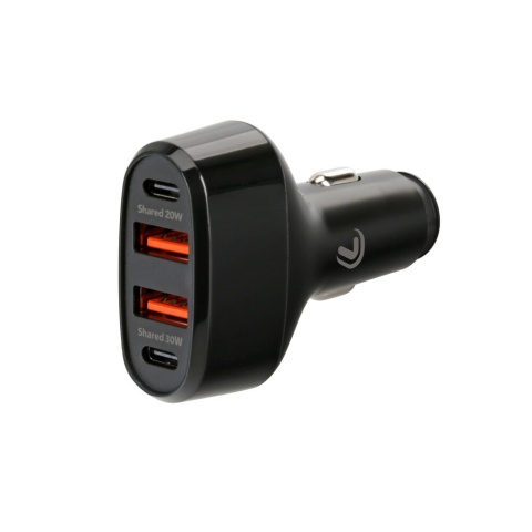 Rocket 4 Pro, ładowarka z 4-portami USB - PD / QC 3.0 - 50 W - 12/24 V