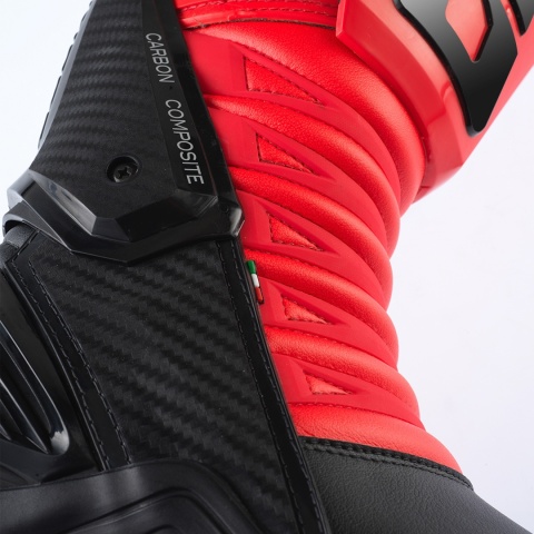 GAERNE GP1 LS BLACK/FLUO RED