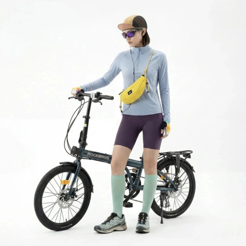ROCKBROS Torba rowerowa saszetka banan żółta 1,8l