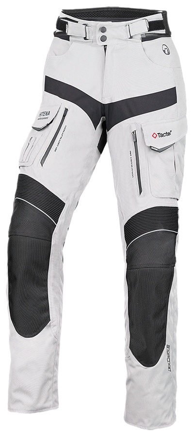 Spodnie motocyklowe damskie BUSE Open Road II jasnoszare 40 Buse