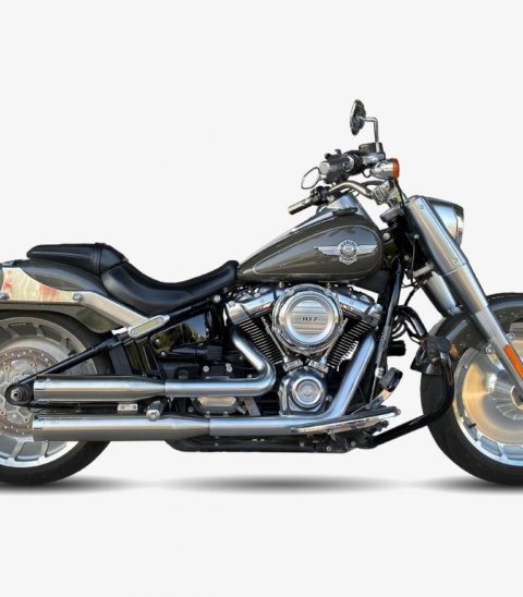 Tłumik IXIL HARLEY DAVIDSON SOFTAIL FAT BOY 2019 typ HC1-3S (SLIP ON, LOWER MUFFLER)