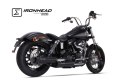 Tłumik IXIL HARLEY DAVIDSON DYNA STREET BOB 2006-2016 typ HC1-3B (SLIP ON, UPPER MUFFLER)