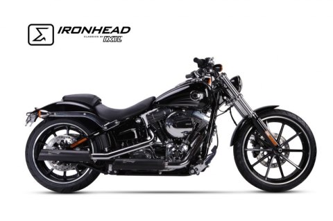 Tłumik IXIL HARLEY DAVIDSON SOFTAIL BREAKOUT 2013-2016 typ HC1-3B (SLIP ON, UPPER MUFFLER)