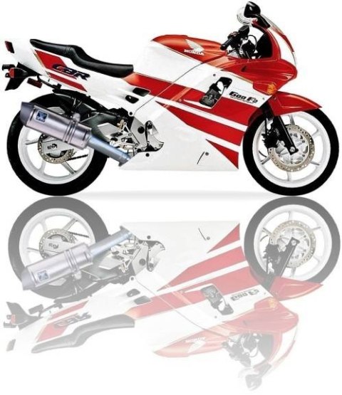 Tłumik IXIL HONDA CBR 600 F 91-98 (PC25,PC31) typ SOVE (SLIP ON)