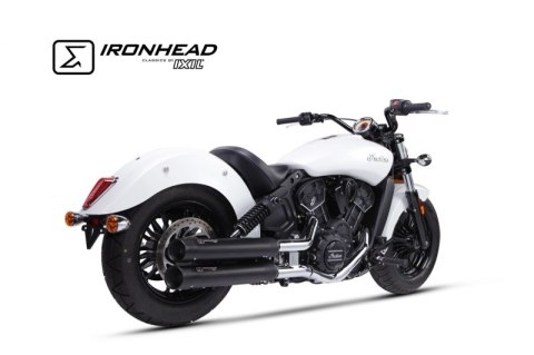 Tłumik IXIL INDIAN SCOUT BOBBER 15-19 typ HC1-2B (SLIP ON, LOWER MUFFLER)