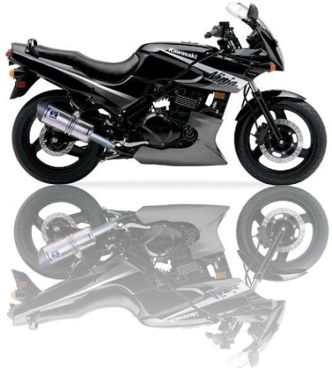 Tłumik IXIL KAWASAKI GPZ 500 / S (EX500) typ SOVE (SLIP ON, LEFT MUFFLER)